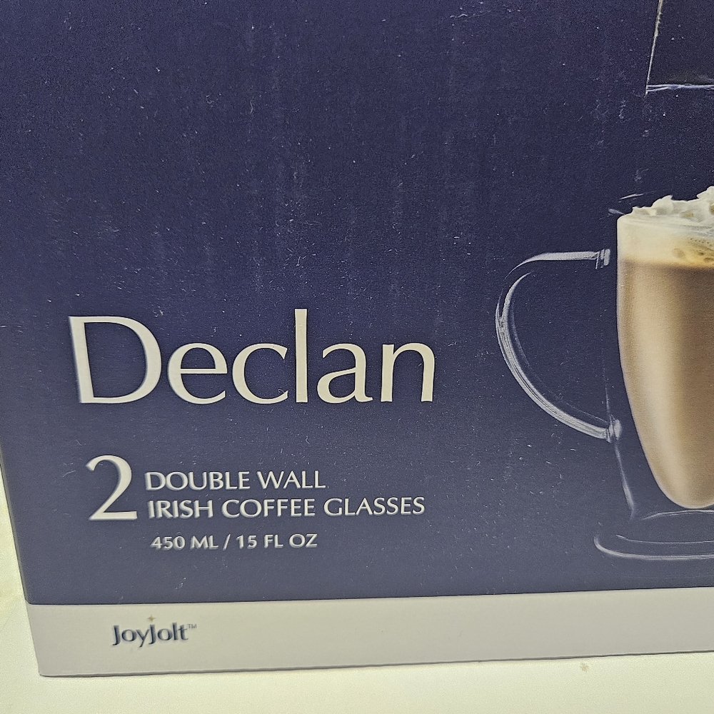 Joy Jolt Double Wall Irish Coffee Glasses - Picture 5 of 10